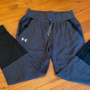 UA Grey & Mesh Joggers